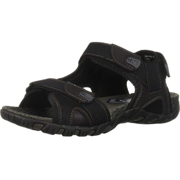 Nunn Bush Men's Rio Bravo Three Strap Sport Sandal Hook and Loop Closure 12W - Picture 1 of 6